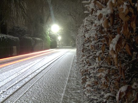 1am - A Hamburg Winter in Nienstedten near the Elbe